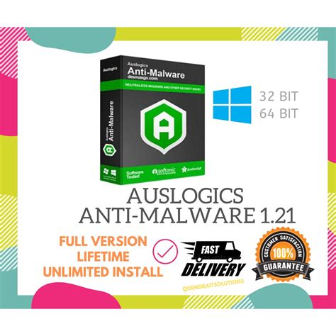 Free download of Transportable Auslogics Anti-malware 1.21